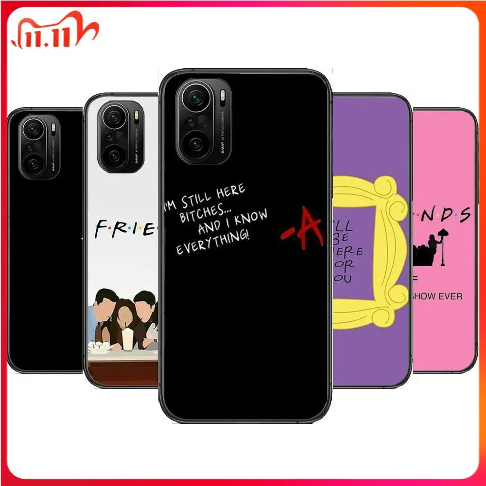

Friends TV Show Phone Case For xiaomi redmi POCO F1 F2 F3 X3 Pro M3 9C 10T Lite NFC Black Cover Silicone Back Prett mi 10 ultra