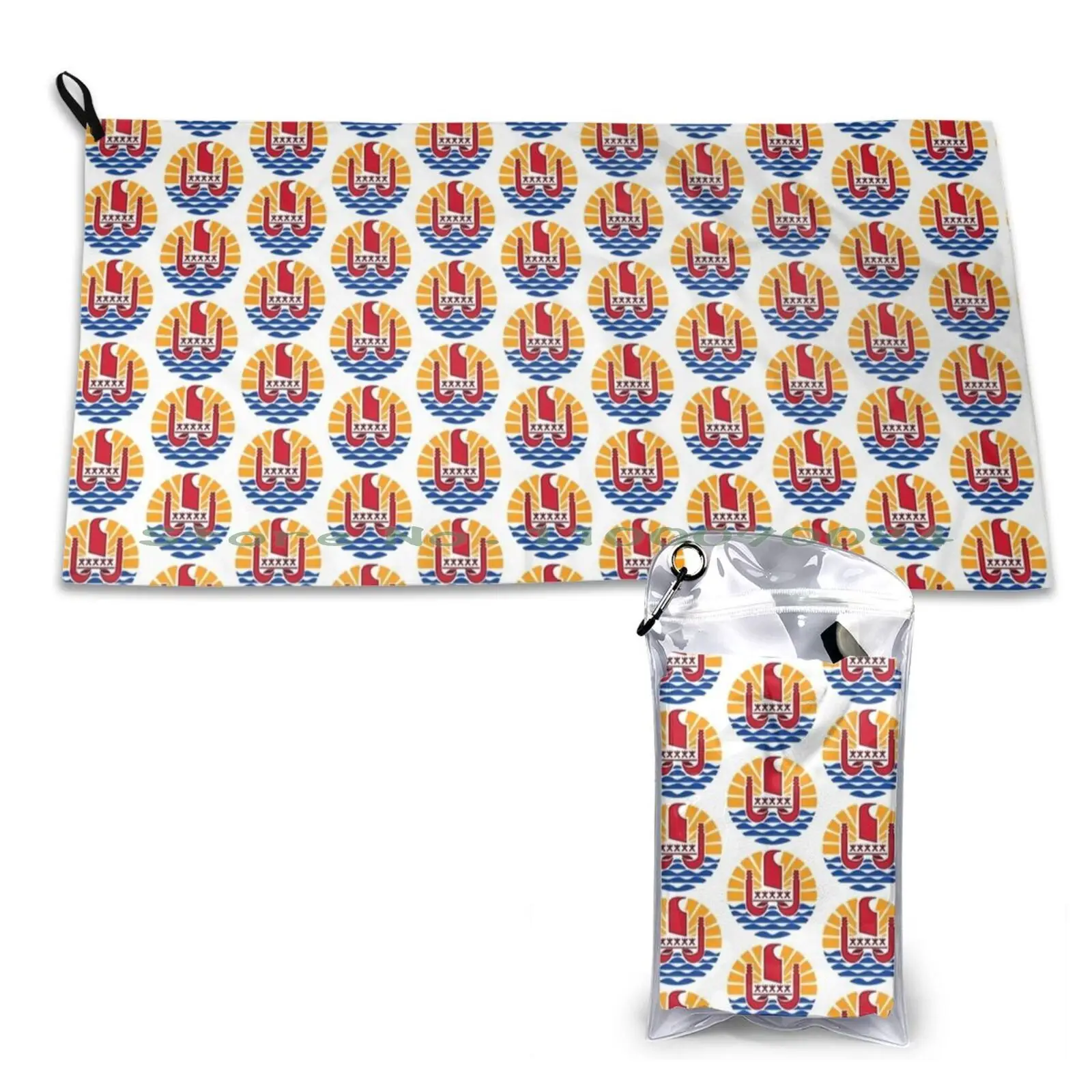 Быстросохнущее полотенце на Таити Спортивная портативная ванночка для