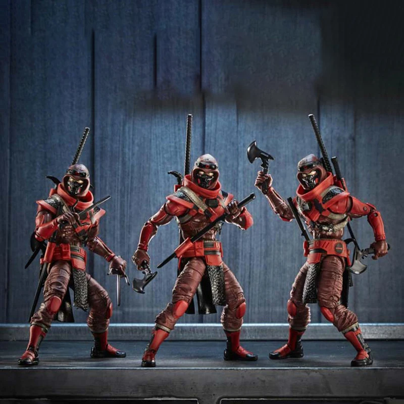 

Hasbro G.I. Joe Classified Series Fantomex Red Ninja Action Figure Anime Toy Kids Gift