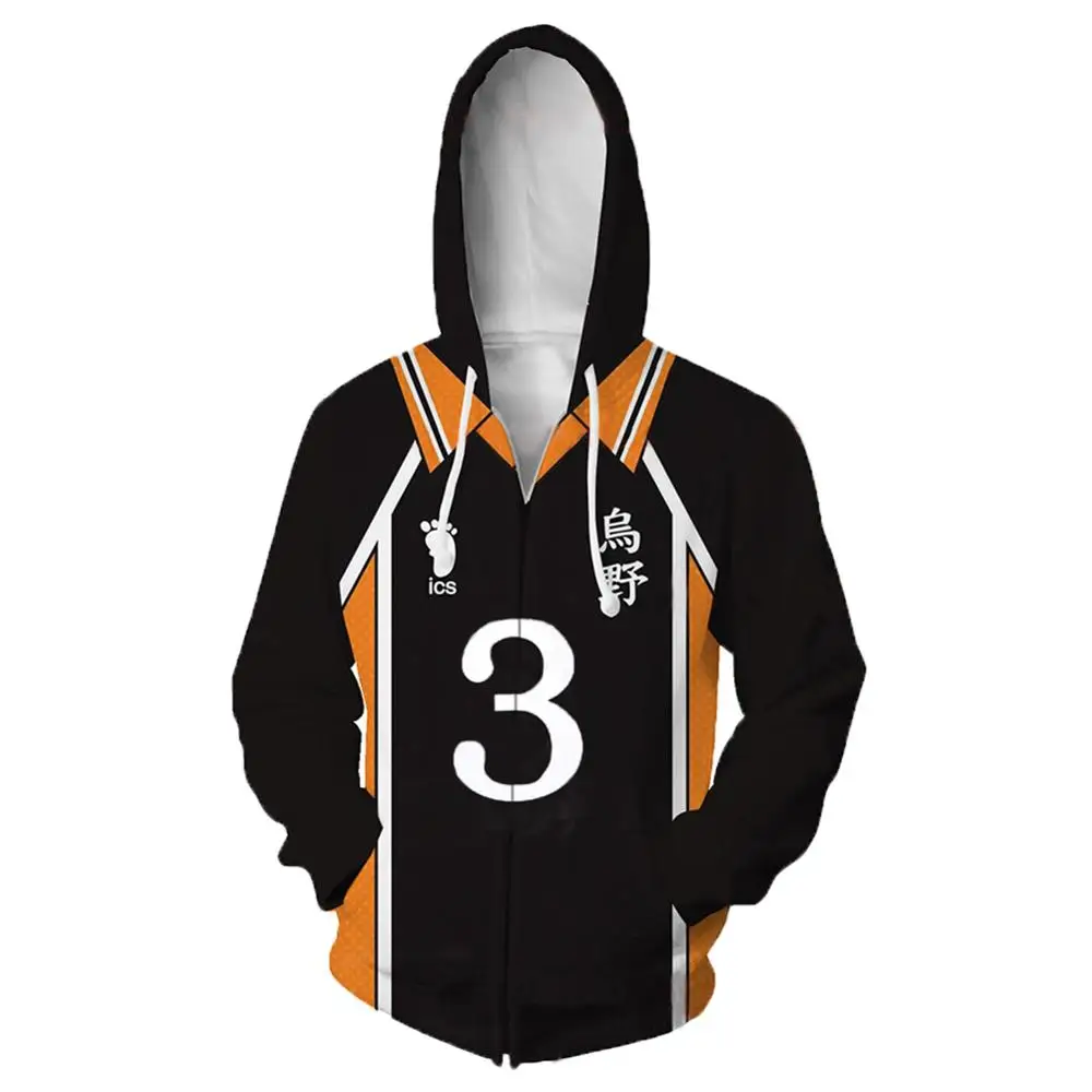 Толстовка с капюшоном Young манга Харадзюку 2020 Haikyuu! Модные 3D толстовки Sawamura Daichi