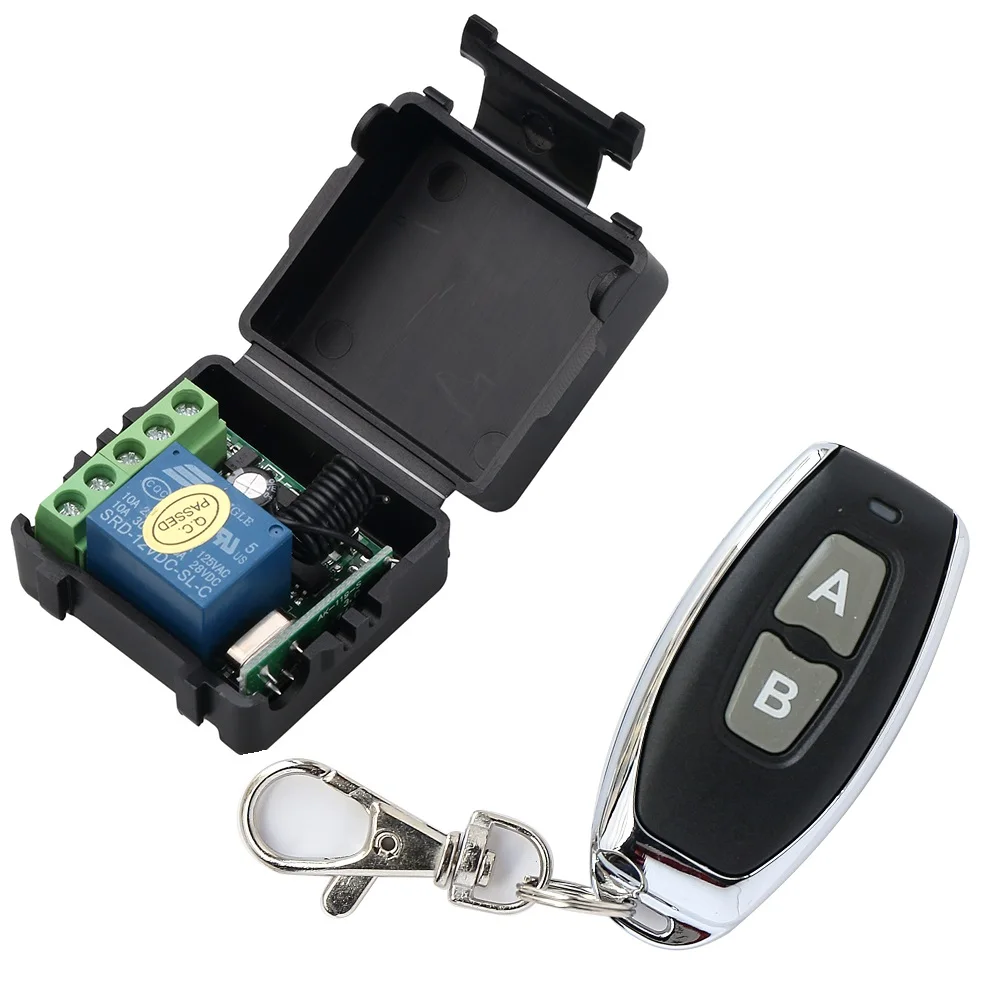 433 МГц Универсальный беспроводной 12 в 1 канал релейный модуль приемник Пульт