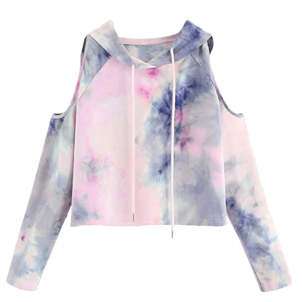 Женские толстовки с рисунком на завязках привлекательная уличная одежда свитшот