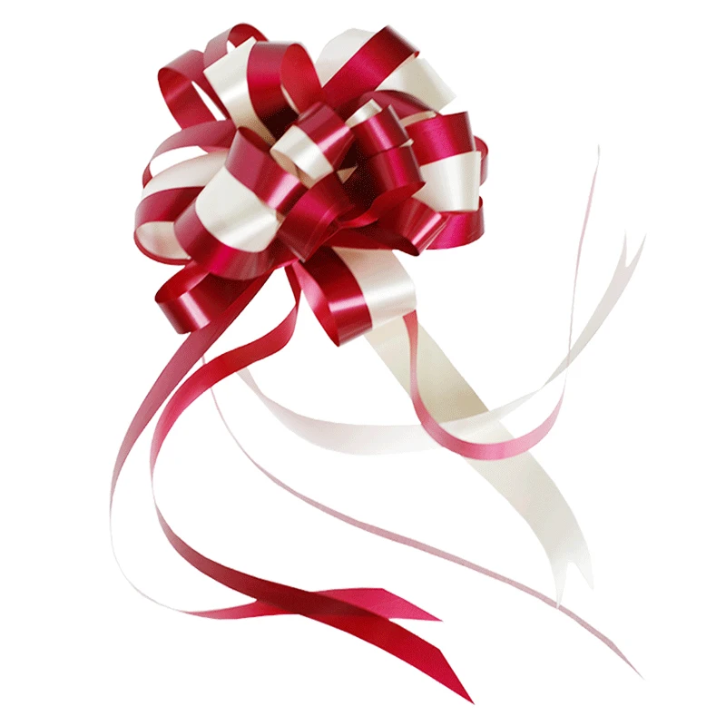 10pcs/lot Flower Packaging Gift Bags Pumping Garland for Home Party Wedding Car Decoration Festive Ribbons | Дом и сад