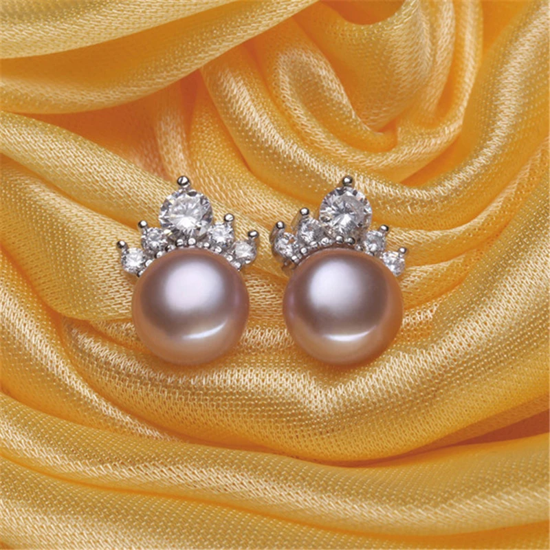 Dainashi 100% подлинные серьги из натурального пресноводного жемчуга модные ювелирные