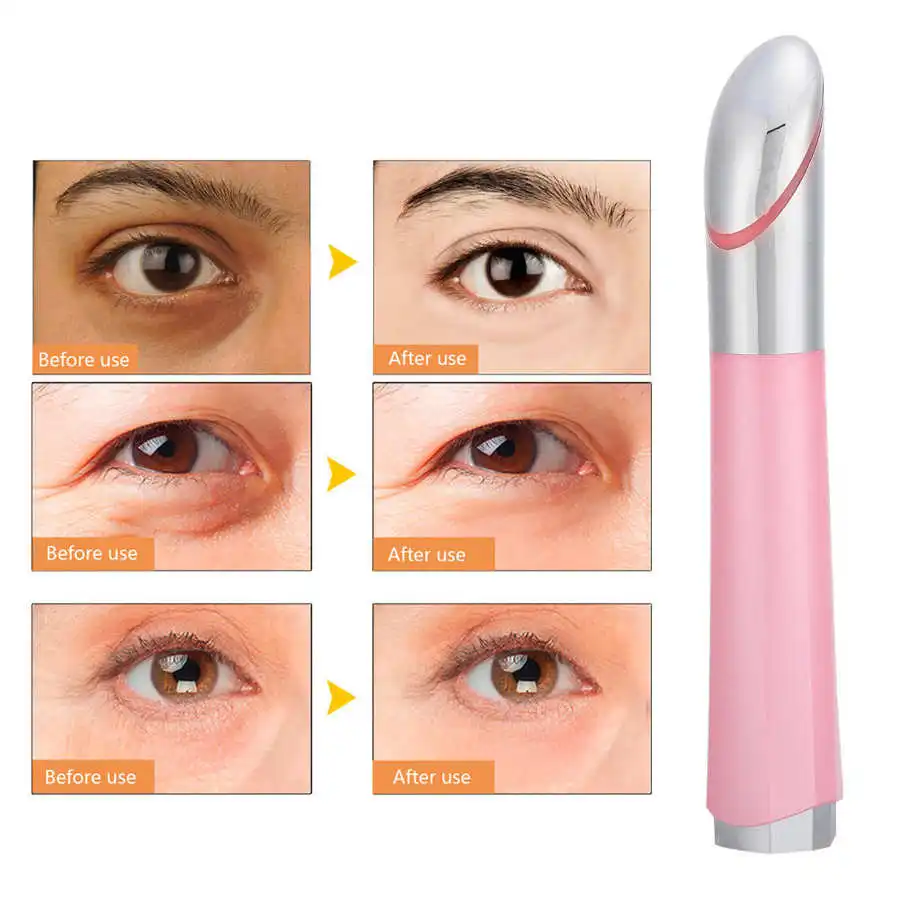 

Electric Eye Massager Red And Blue Anti Wrinkle Eye Massage Anti Aging Eye Care Hot Massage Eliminate Dark Circles Beauty Tools