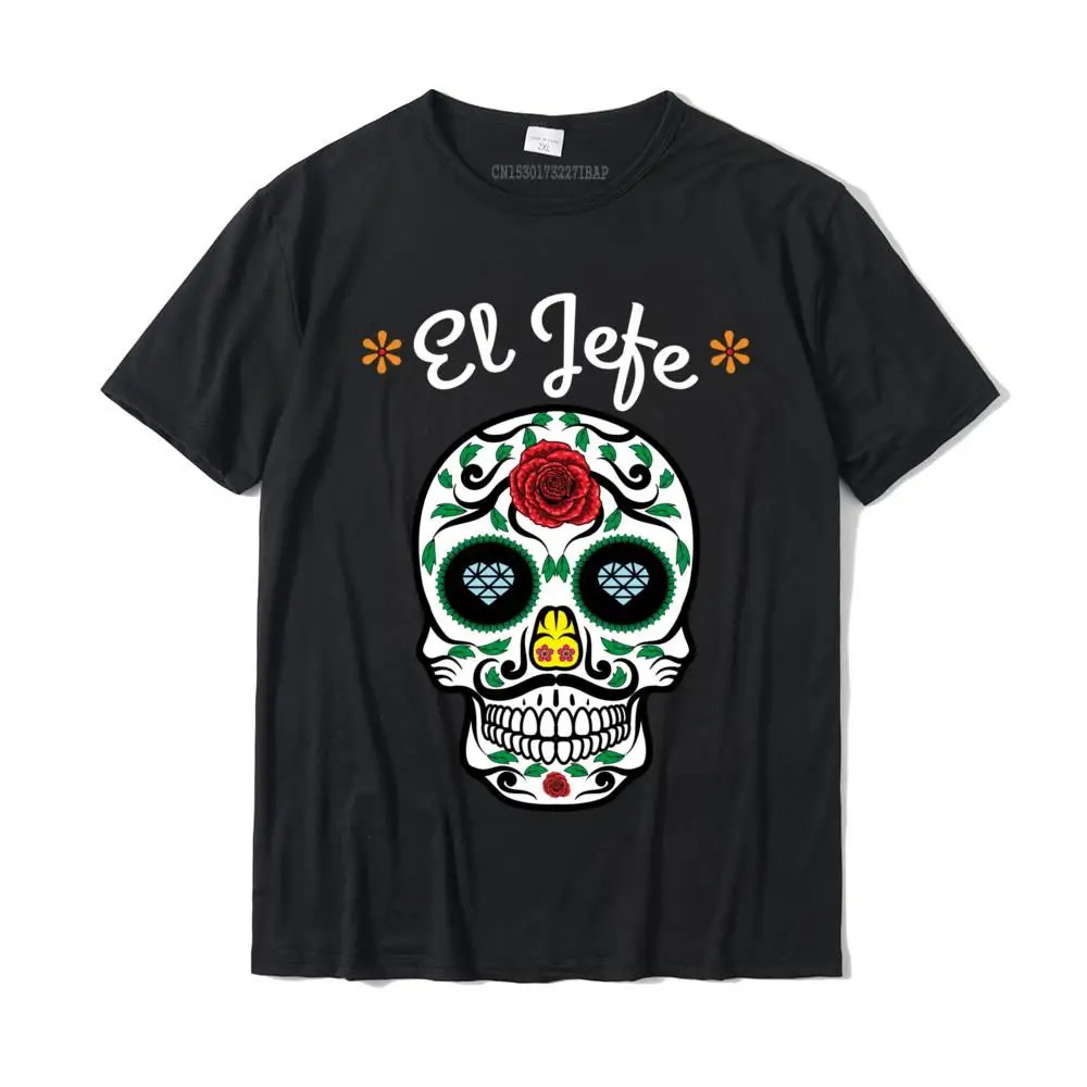 

Yo Soy El Jefe Dia De Los Muertos Day of the dead for Men T-Shirt Prevalent Men Tshirts Cool Tops & Tees Cotton Group