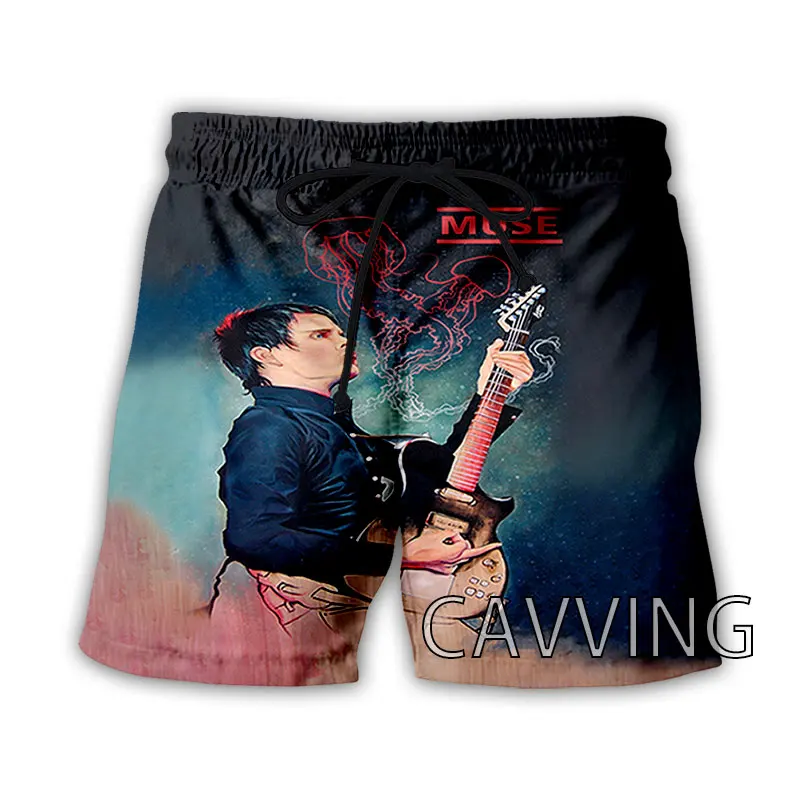 Шорты пляжные быстросохнущие для мужчин и женщин модные повседневные отпуска с 3D