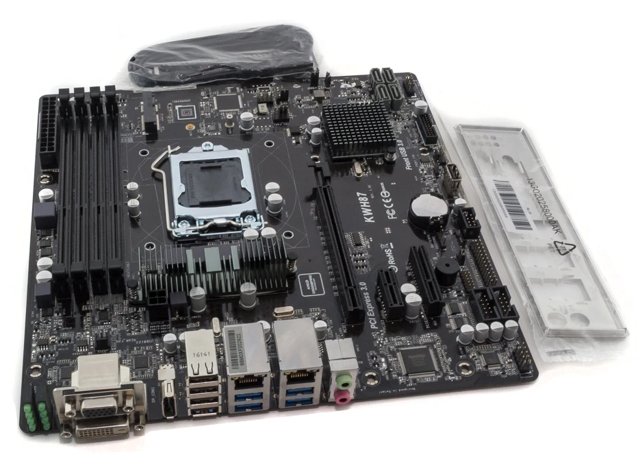 Материнская плата ASRock KWH87 LGA1150 microATX OEM |