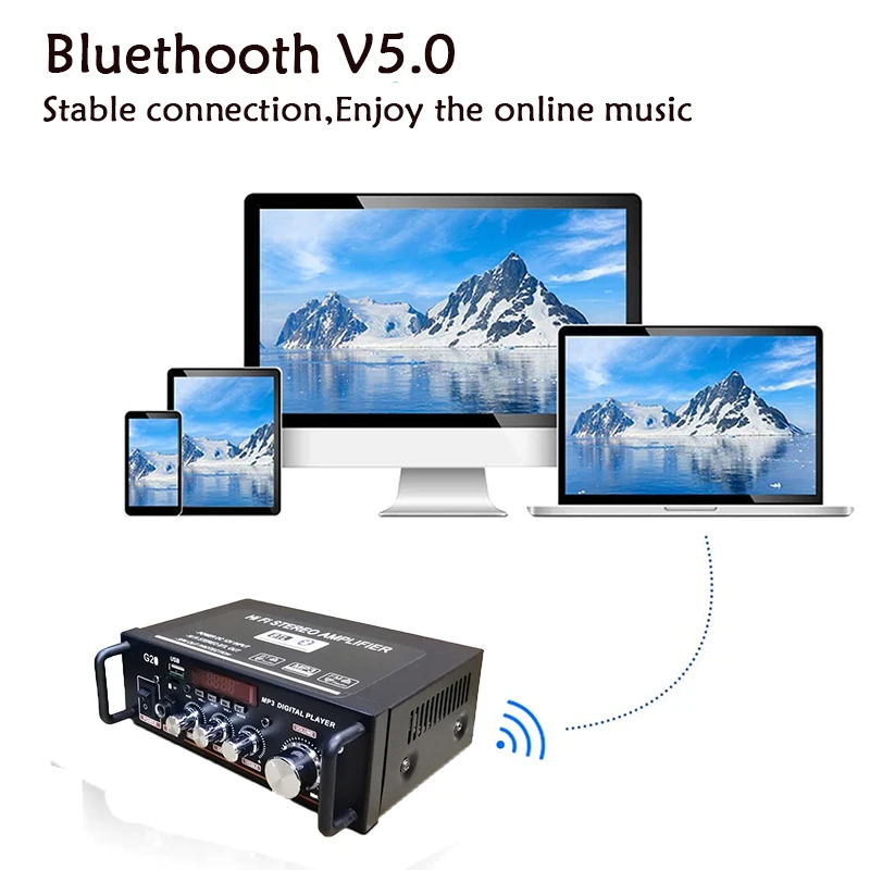 Домашние усилители 220 В 600 Вт HiFi сабвуфер домашний кинотеатр звуковая система