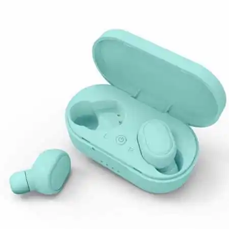 TWS M1 беспроводные Bluetooth гарнитуры воздушные точки наушники беспроводные наушники с микрофоном для iPhone Xiaomi huawei samsung телефон - Color: green