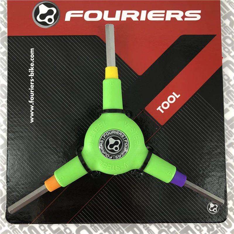Шестигранный ключ для велосипеда FOURIERS шестигранный 65 мм 80 велосипедов 3 типа Y