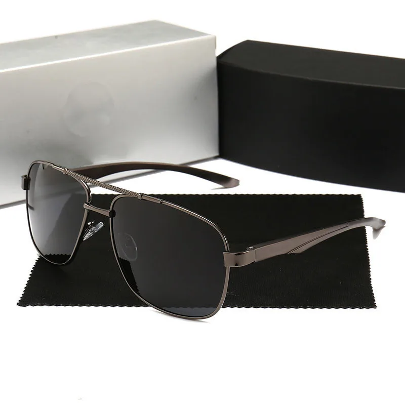 Мужские очки высокое качество фирменный дизайн с логотипом распродажа Модные