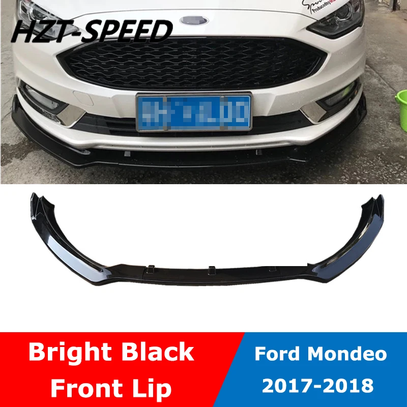 

3 шт./компл. ABS Передние разветвители, спойлер для бампера для Ford Mondeo /Fusion 2017 2018