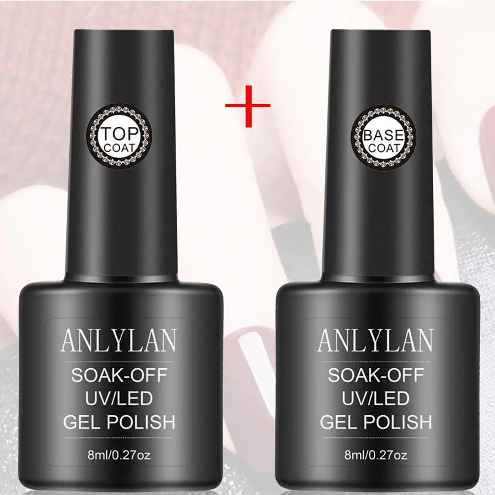 Базовый верхний слой цветной праймер гель матовый лак для ногтей УФ верхнее