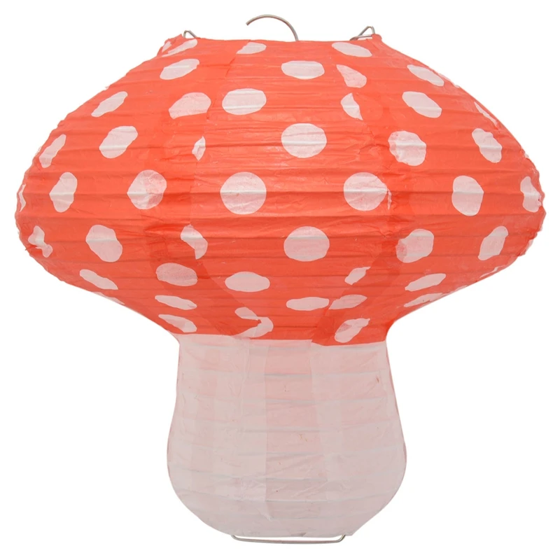 

Бумажные фонари в форме грибов для леса, джунглей, страны чудес, искусственное украшение 3D