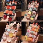 Резинка для волос женская кожаная, в простом стиле