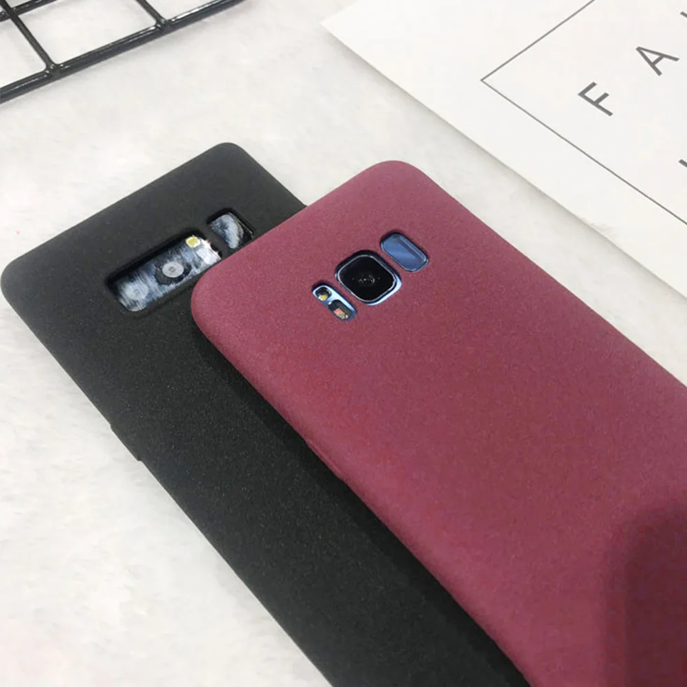 L-FADNUT матовый Силиконовый мягкий чехол для Samsung Galaxy A51 A71 A3 A5 J3 J5 2017 TPU