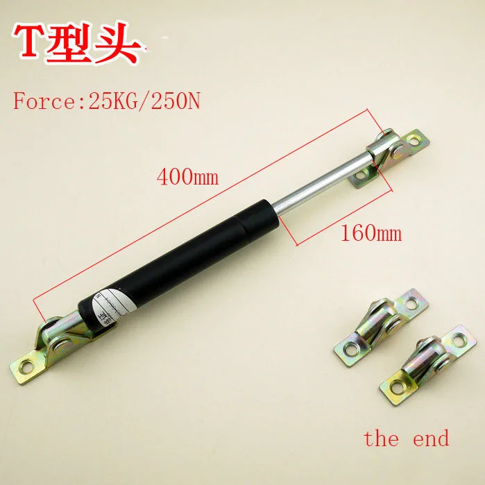 

Free shipping 400mm central distance, 160 mm stroke, pneumatic Auto Gas Spring, Lift Prop Gas Spring Damper
