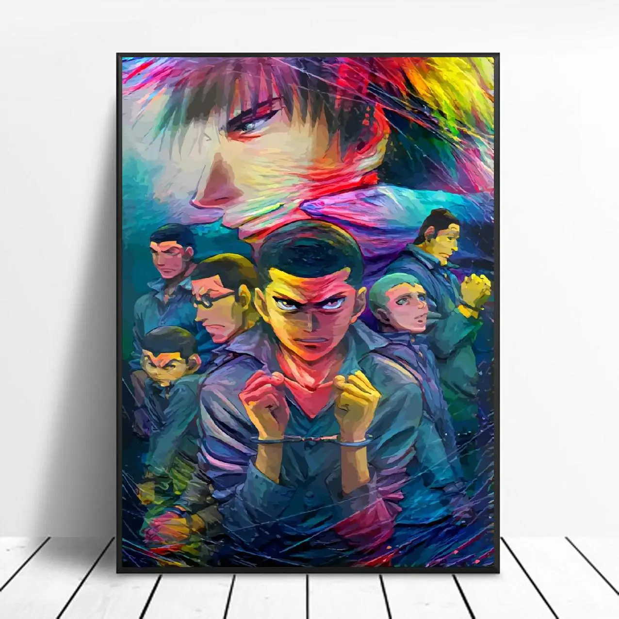 Акварель Радуга Nisha l Искусство Холст плакат домашний Декор Картина без рамки |