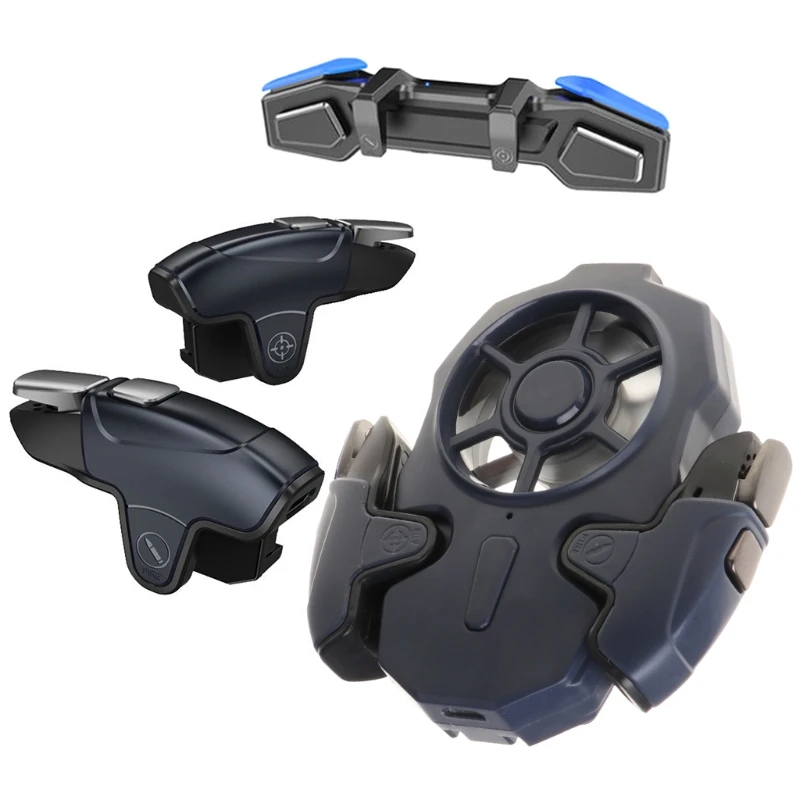 

C1FB Mobile Phone Cooling Fan Radiator Cellphone Game Controller Gamepad Cooler