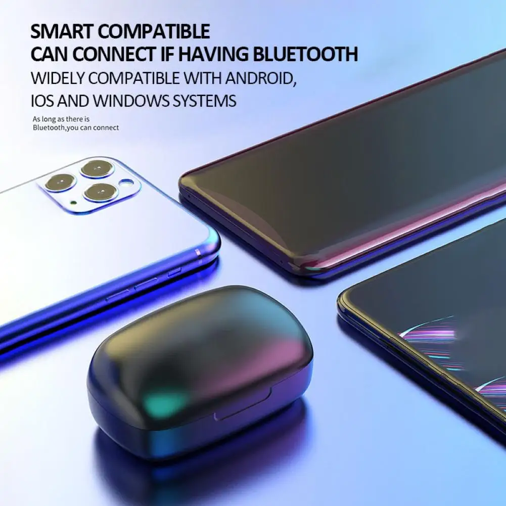 

T10 TWS Bluetooth 5.0 Touch Control In-Ear Stereo Wireless Earphones Earbuds