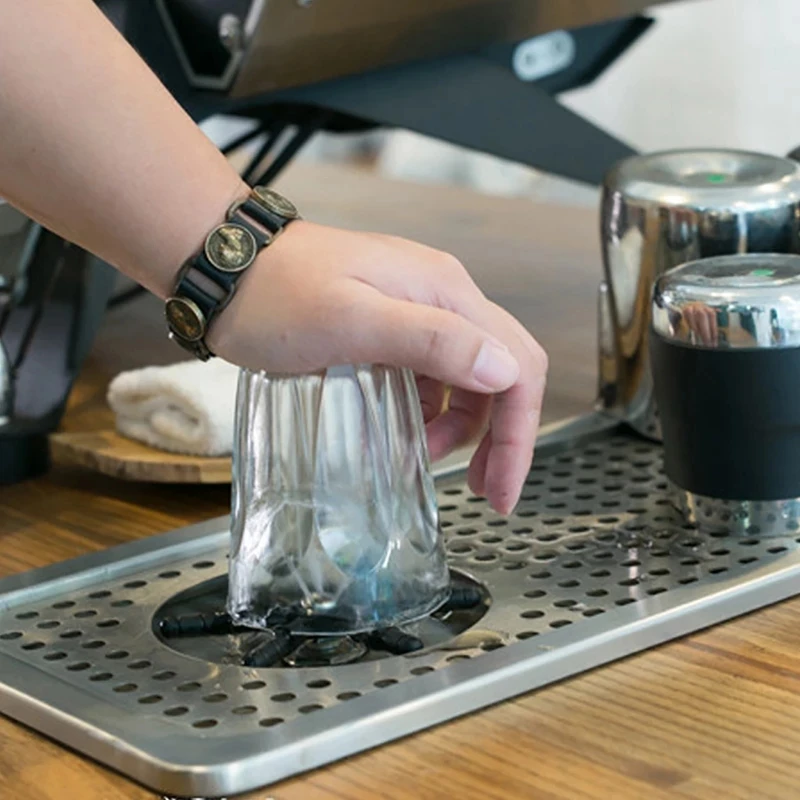 Стеклянный ополаскиватель диаметр из нержавеющей стали для пива молока чая