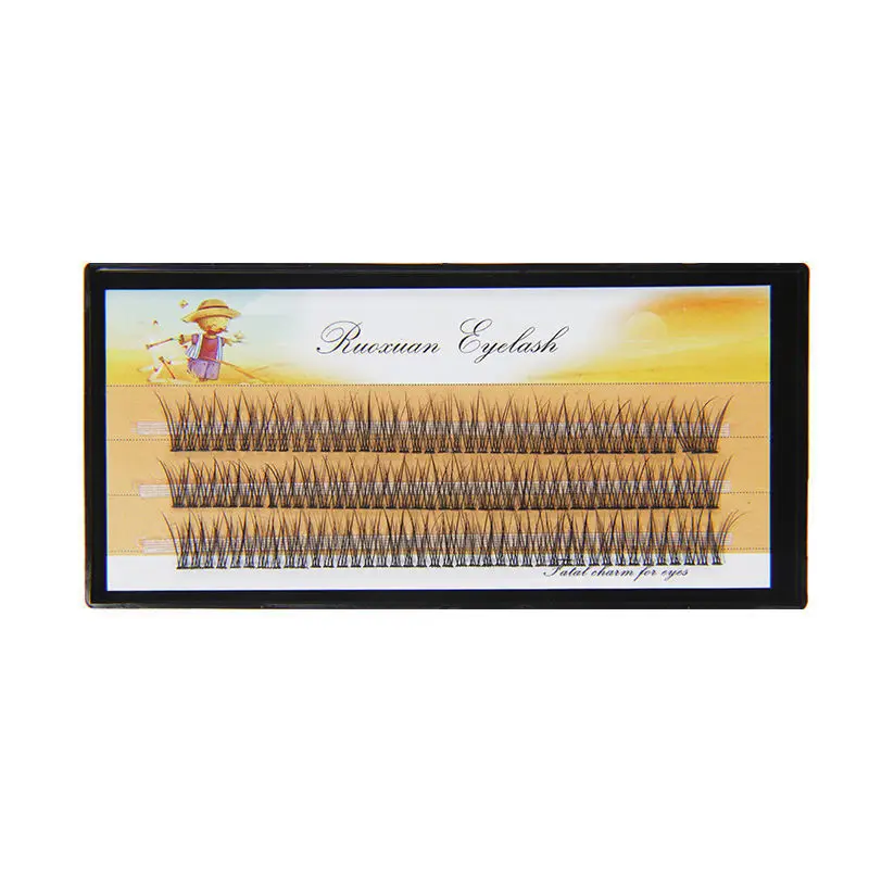 

Mink Super Cluster Eyelash Extension Natural 3D Volume Faux Eyelashes Individual Lashes Makeup Cilia Cilias