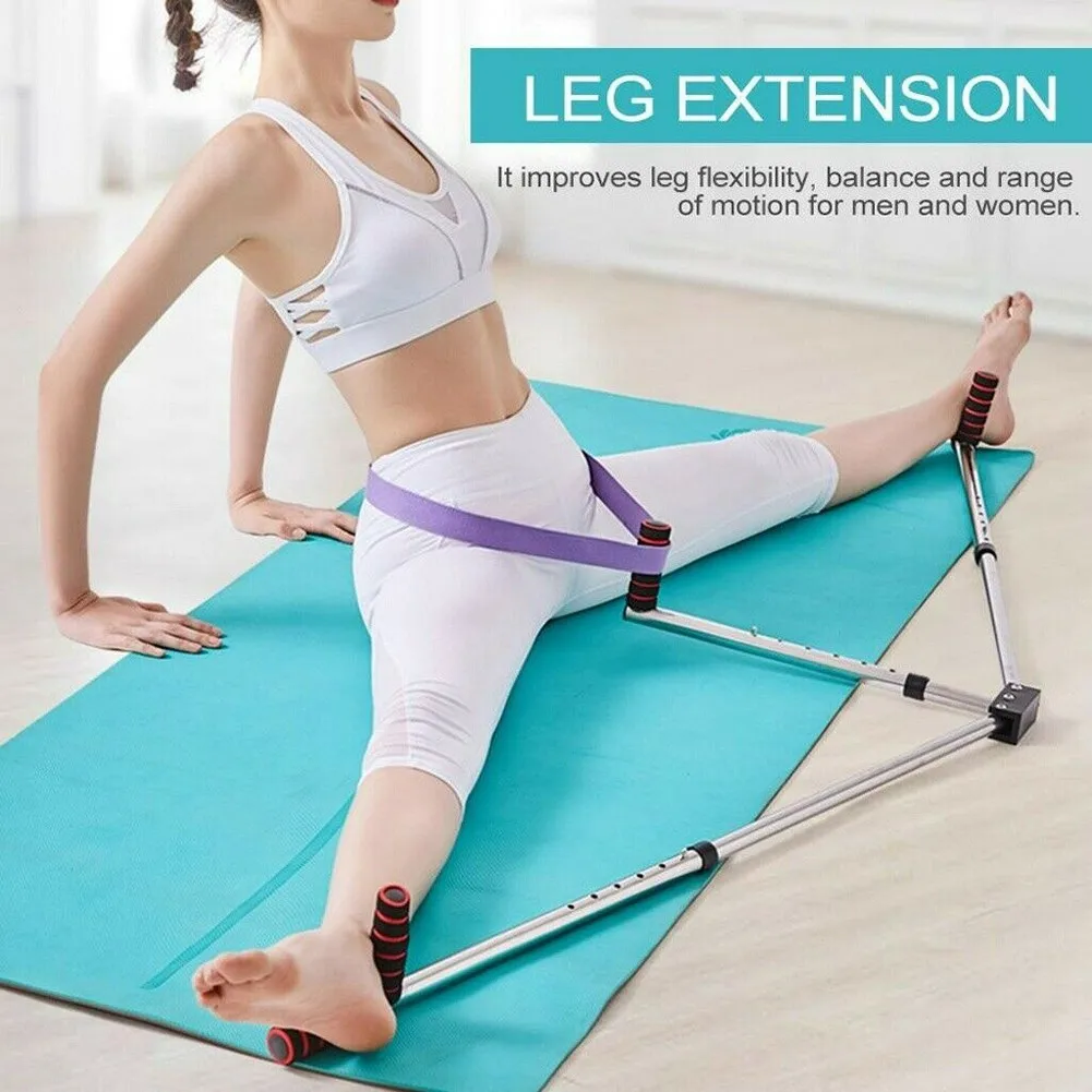 

3Bar Leg Stretcher Split Machine Extension Device Stainless Steel Leg Ligament Soft Foam Handle For Yoga Exercise Equipment