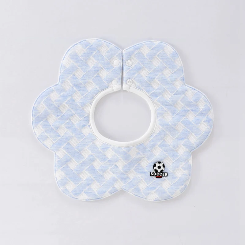 

360 Degrees Rotating Infant Baby Bibs Cute Print Cotton Saliva Towel Baby Bibs soft waterproof burp cloths