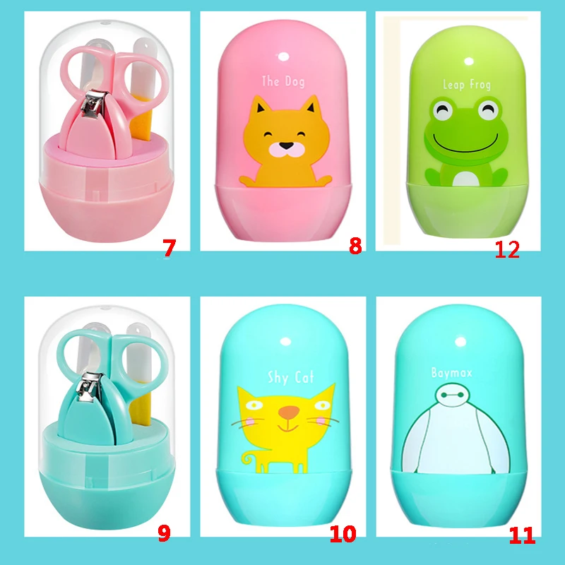 Триммер для ногтей новорожденных 4 шт.|Уход за ногтями| |