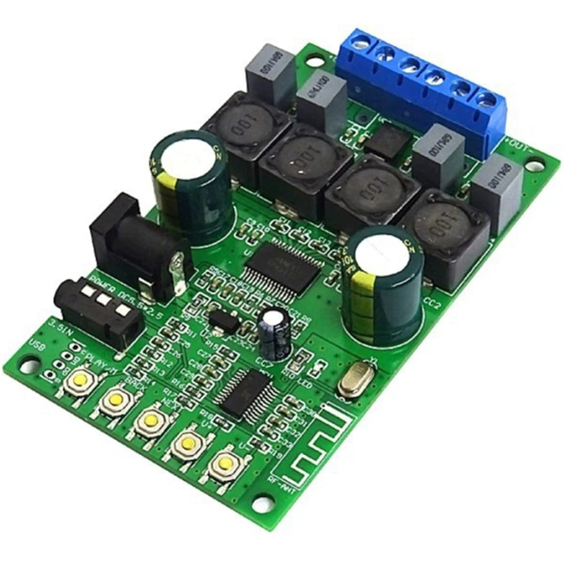 Беспроводной модуль Bluetooth 5 0 o приемник TPA3118D2 30 Вт + плата стереоусилителя для