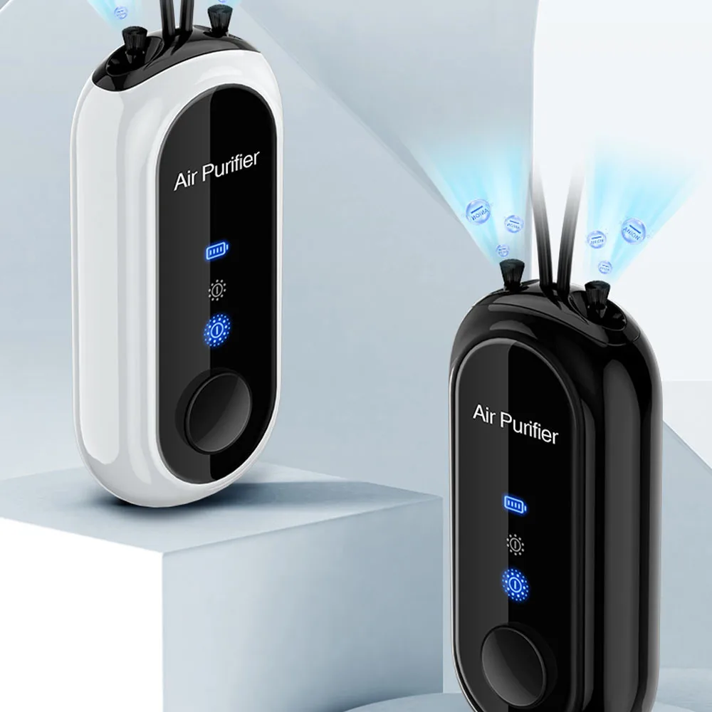 Компактный портативный шейный генератор CO2 профессиональный очиститель воздуха