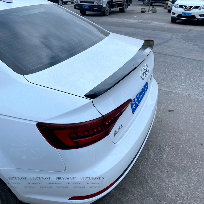 Спойлер UBUYUWANT для Audi A4 B9 2017 2018 задний спойлер багажника высококачественный