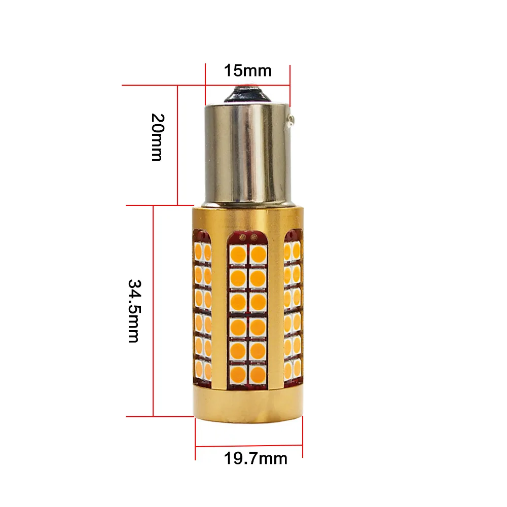 Новый 3030 Автомобильный светодиодный сигнал поворота устойчив к стробопередаче
