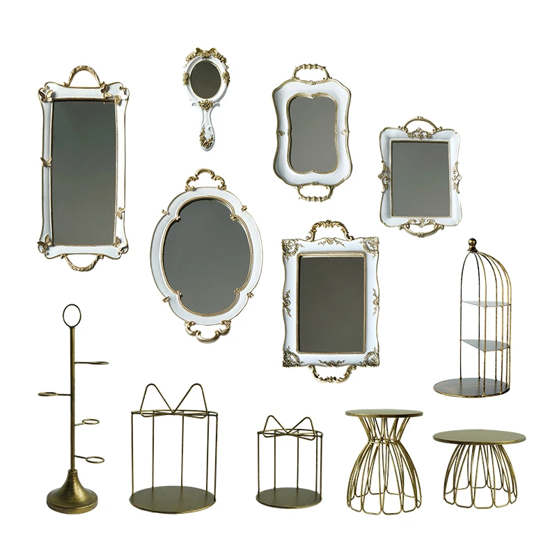 Винтажный стеклянный поднос из смолы подставки для тортов украшение свадебного