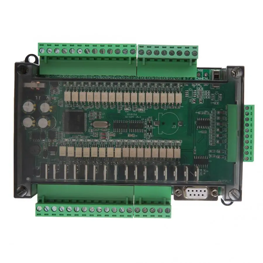 Motor Regulator Programmable Logic Controller Industrial Control Board FX3U-32MT High Speed 16 Input Output 24V 1A | Обустройство
