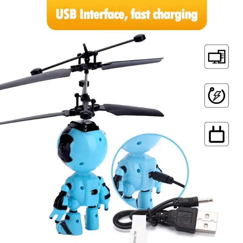 Ручной Индуктивный Летающий робот на радиоуправлении детский летающий шар Мини