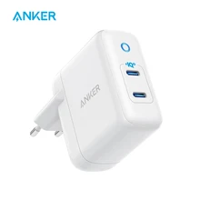Anker 36W 2-Port PIQ 3.0 Type C Wall Charger, PowerPort III Duo, Foldable Plug, Power Delivery for iPhone 11/11 Pro and More