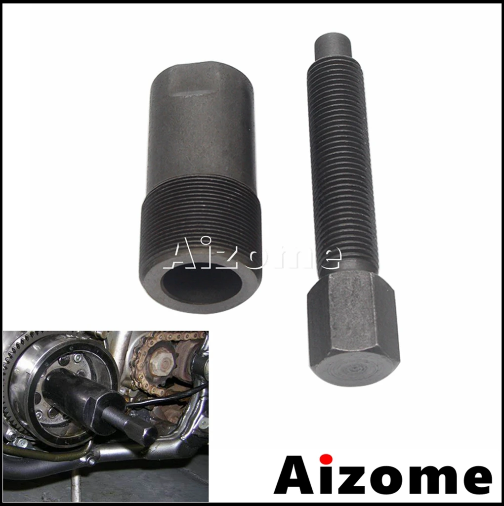 

For GY6 50cc 125cc 150cc 24mm & 27mm Magneto Flywheel Puller Repair Tool For Yamaha YFZ YFM YFS YFZ YT Kawasaki KX KMX KD KV MC