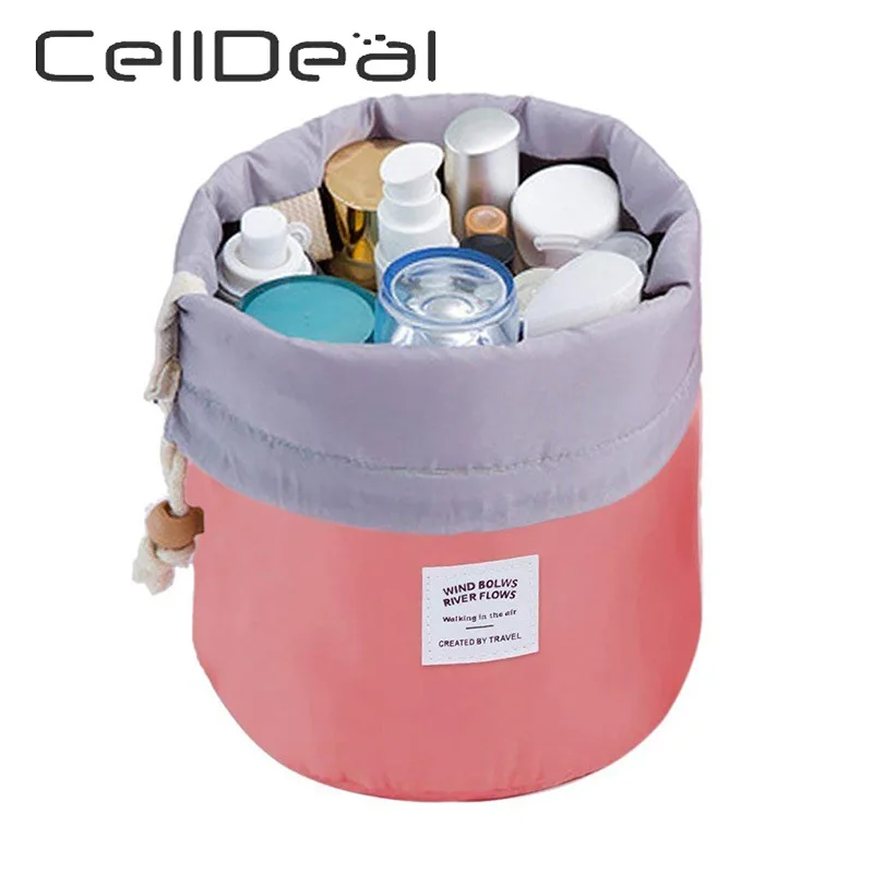 1 шт. Полиэстеровая Складная легкая косметичка водонепроницаемая