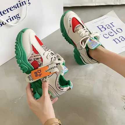 Женские кроссовки на массивной вулканизированной подошве синие повседневные