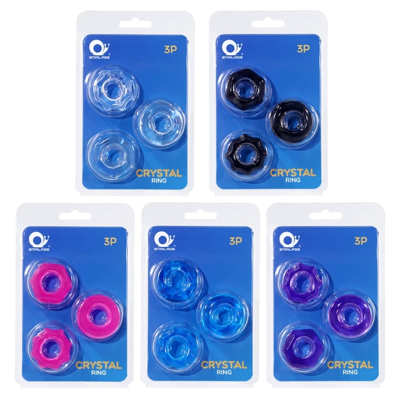 3 шт. мужской эрекционное кольцо импотенции усилитель эрекции задержки для