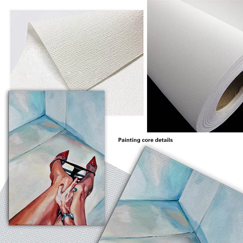 

Canvas Painting Man's Pink Happiness By Sasha Robinson Posters and Prints Wall Art Picture for Living Room Decor No Frame