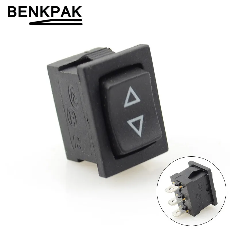 Моментальный переключатель с пружинным возвратом 3 контакта мама ВКЛ ВЫКЛ