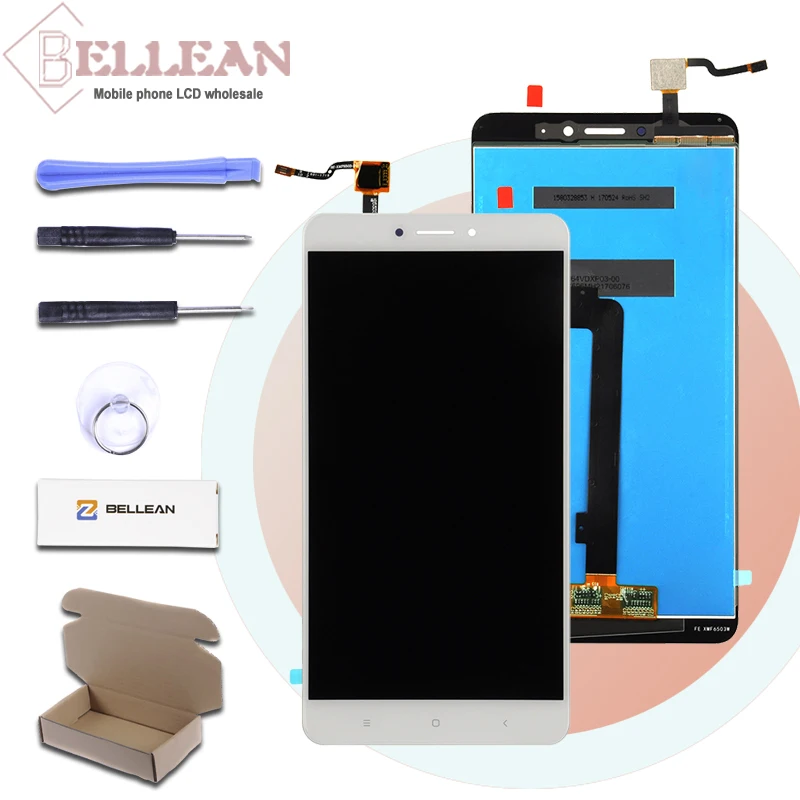 Акция Catteny 6 44 дюймов для Xiaomi Max 2 ЖК дисплей с сенсорной панелью экран дигитайзер в