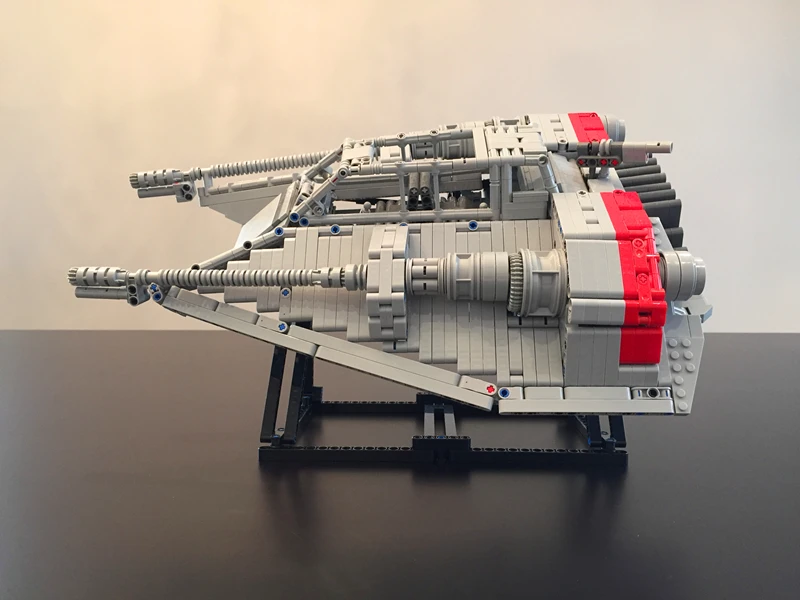 

Новинка 2021, строительный блок MOC space rebel snowcraft shell в научном и технологическом стиле, сборная игрушка, модель для мальчиков, подарок на день рож...