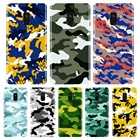 Чехол для телефона Samsung Galaxy A5 A7 2018 A6 A8 A9 Plus 2018 Мягкий ТПУ силиконовый Камуфляжный военный чехол для задней панели A3 A5 A7 2016 2017