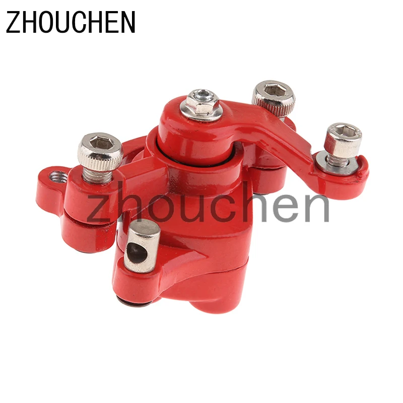 

2xFront Brake Caliper Replacement Red for 49cc Dirt Mini Pocket Bike Scooter
