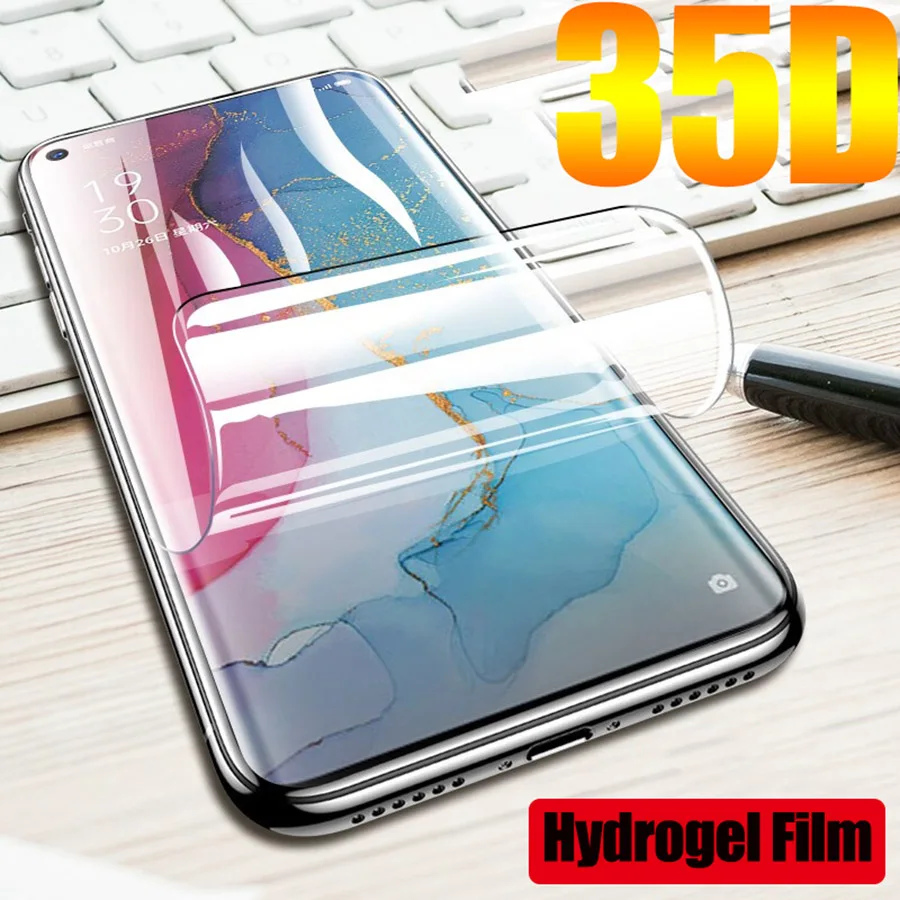 Для Realme 6 защитная Гидрогелевая пленка для Oppo Realme6 Real me6 i s Realmi Realmy pro 6i 6s i6 eet не
