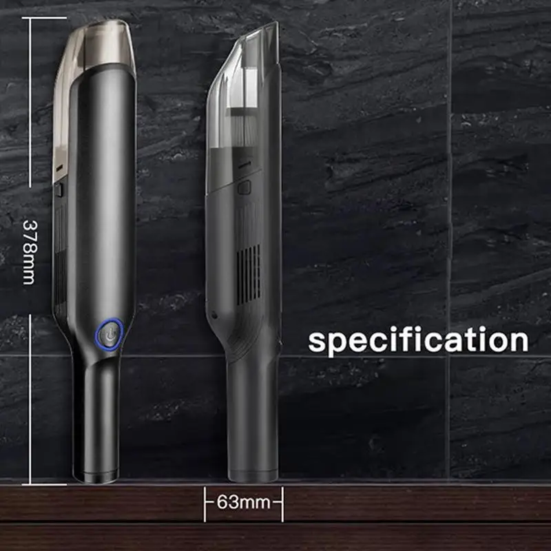 

13000Pa Vacuum Cleaner Car Home 40-50W Wireless Rechargeable Wired Hurricane Suction Auto Handheld Dust Filter Cleaning Machine